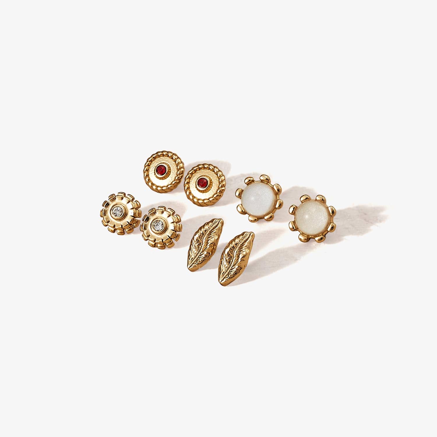 Set Aretes Sama (4 Pares), Yanbal (Caja abierta)