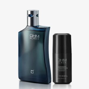 Set OHM Black: Perfume + Desodorante de Yanbal
