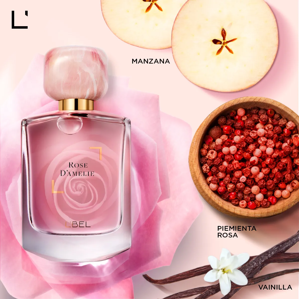 ROSE D'AMELIE Perfume de Mujer, 45 ml - Imagen 2