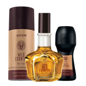Set Wild Country: Colonia + Desodorante Aerosol + Desodorante Roll On